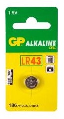 GP Batteries-186-LR43 VG12A